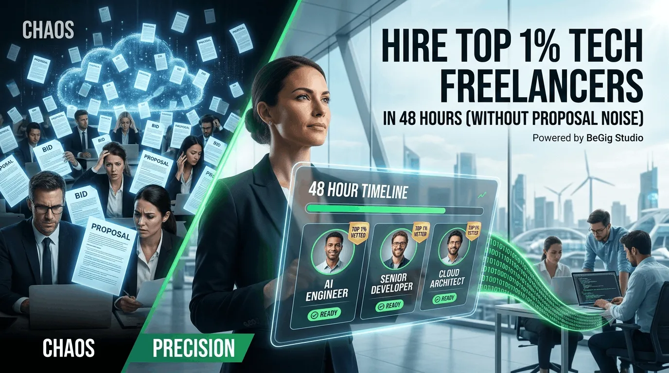 Hire Top 1% Tech Freelancers
